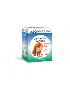 ABO Цинк-Биотин За кожа,...