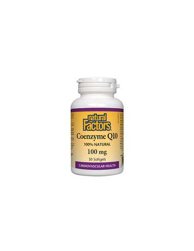 Natural Factors Коензим Q10  За...