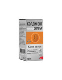 DHU Колдисепт наноСилвър капки да уши х15 мл
