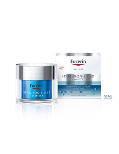Eucerin Hyaluron-Filler + 3x Effect Ултралек хидратиращ нощен крем 50 мл