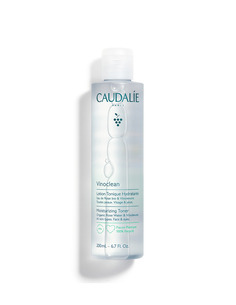 Caudalie Vinoclean хидратиращ тоник за лице. За отсраняване на грим.