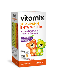 Vitamix Вита Мечета мултивитамини + цинк + биотин х60 желирани Вита Мечета