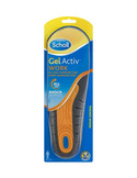 Scholl Gel Activ Work Вложки за мъже за силно натоварени крака x2 броя