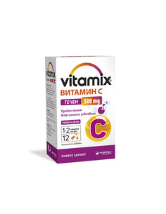Фортекс Vitamix Витамин C течен 500 мг x12 течни сашета