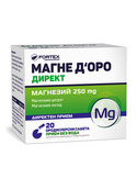Fortex Магне Д'оро Директ магнезий 250 мг x20 ородисперсни сашета