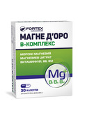 Fortex Магне Д‘оро В-Kомплекс x30 капсули