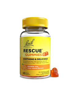Bach Rescuе Gummies При стес и безпокойство, с вкус на портокал x60 желирани дражета