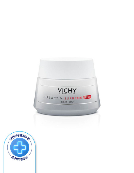 Vichy Liftactiv Supreme Дневен крем против бръчки със стягащ ефект за всеки тип кожа SPF30 50 мл