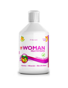Swedish Nutra Women мултивитамини за жени с Колаген 1497 мг - 147 активни съставки х500 мл