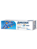 Диклак 12 часа 23.2% гел x100 грама