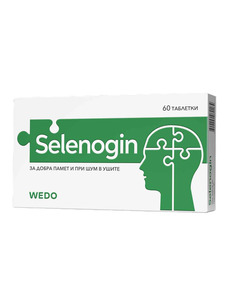Wedo Selenogin за Добра Памет и при Шум в Ушите х 60 таблетки
