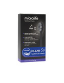 Microlife Clean S5 Накрайник за електрическа четка за зъби, Soft, черен цвят x4 броя