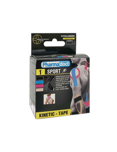 Pharmadoct Kinesio First Aid Терапевтична лента 5 см х 5 м различни цветове