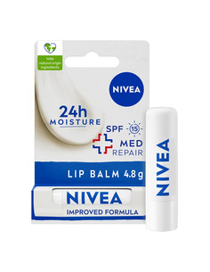 Nivea Med Repair Балсам за устни с SPF15 х4.8 грама