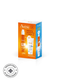 Промо комплект Avene Слънцезащитен спрей за лице и тяло SPF30 200 мл + Възстановяващ лосион за след слънце 200 мл