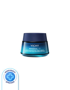 Vichy Mineral 89 Нощен Крем за възстановяване на хидратацията х50 мл