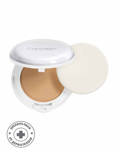 Avene Couvrance Компактна Крем-пудра с матиращ ефект SPF30 Пясък 3.0 10 грама