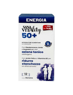 Paladin Pharma SanaVitality Enegia 50+ Жизненост и енергия формула 50+ х10 броя сашета