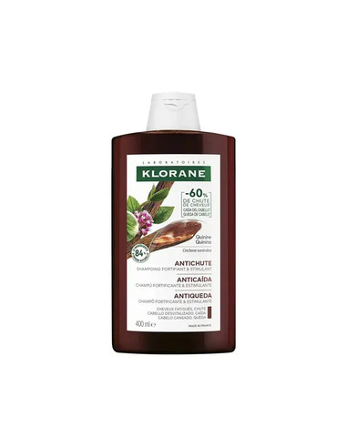 Klorane Quinine Шампоан против косопад с органичен еделвайс и хинин 400 мл
