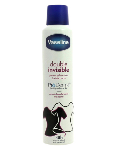 Vaseline Deospray Double Invisible 48H Дезодорант Спрей против изпотяване 250 мл
