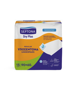 Septona Dry Plus Абсорбиращи чаршафи 90х60 х15 броя