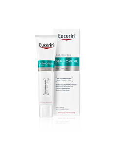 Eucerin Dermopure Clinical Peeling 10 Обновяваща нощна грижа за кожа, склонна към акне 40 мл