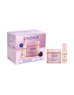 Промо Комплект Caudalie Resveratrol Lift Стягащ кашмирен крем 50 мл + Моментално стягащ серум 10 мл
