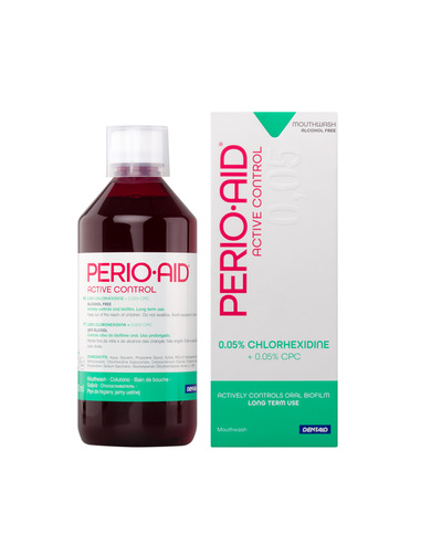 Perio-Aid Active Control Вода за уста 500 мл