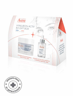 Подаръчна Кутия Avene Hyaluron Activ B3 Регенериращ Аква гел-крем и Серум-концентрат