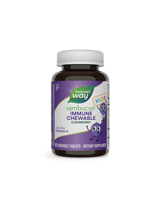 Nature’s Way Самбукус За деца x40 дъвчащи таблетки