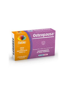 Fitobios Osteopausa Остеопауза с Калций, Витамини и Растителни екстракти x40 броя таблетки