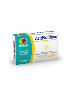Fitobios Acid Sollievo Антиацид Храносмилателен комфорт x20 броя дъвчащи таблетки