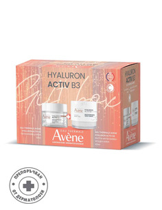 Комплект Avene Hyaluron Activ B3 регенериращ крем и нощен крем
