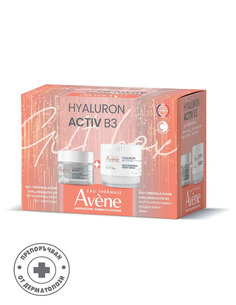 Комплект Avene Hyaluron Activ B3 регенериращ аква гел-крем и нощен крем