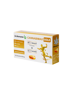 КАНАБИМАКС ГОЛД 535 мг – 30 капсули  Dr.Biomaster