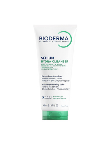 Bioderma Sebium Hydra Хидратиращ измивен балсам за лице 200 мл