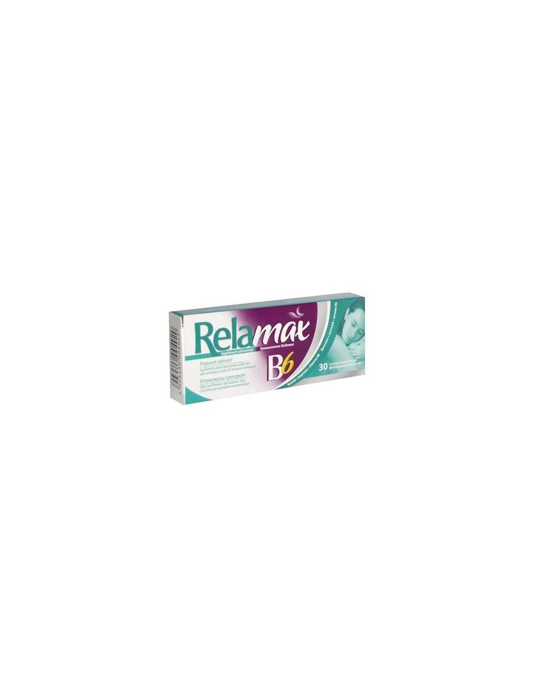 Relamax B6 30 tablets / Реламакс В6 30 таблетки