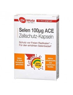 СЕЛЕН 100 МКГ АСЕ КАПС. Х 60 DR.WOLZ