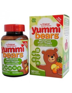 Yummi Bears Fruit and vegetable mix 90 bears / Ями Мечета Плодово-зеленчуков микс 90 мечета